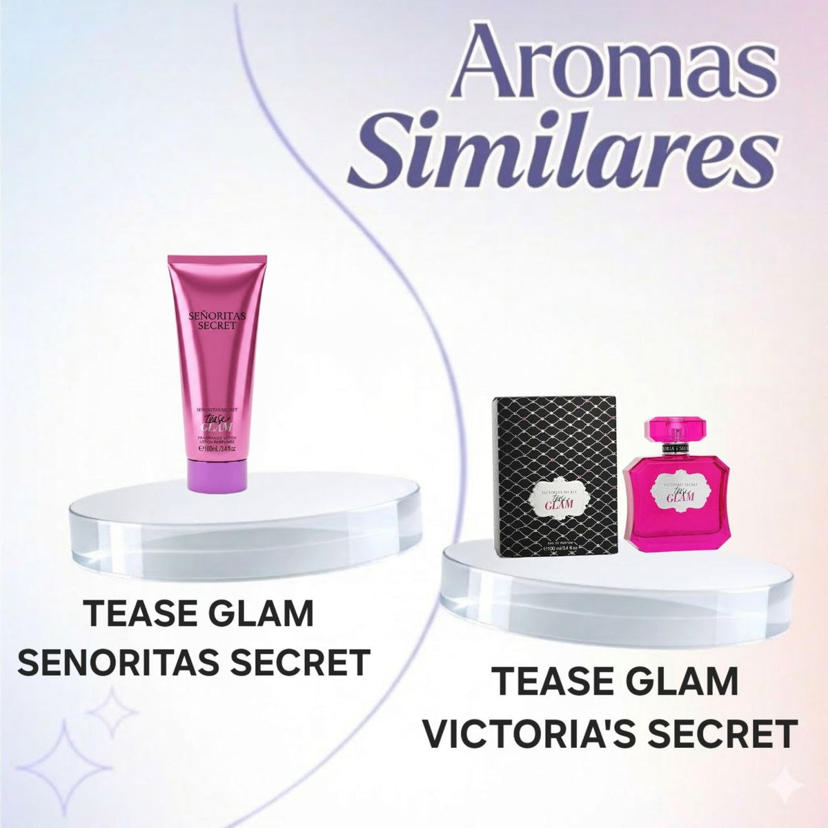 CREMA TEASE GLAM SENORITAS SECRET 100ML (M) (AROMA SIMILAR A VICTORIAS SECRET TEASE GLAM)