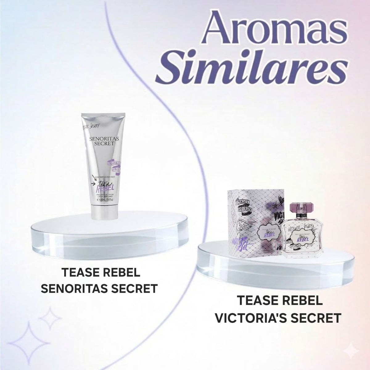 CREMA TEASE REBEL SENORITAS SECRET 100ML (M) (AROMA SIMILAR A VICTORIAS SECRET TEASE REBEL)