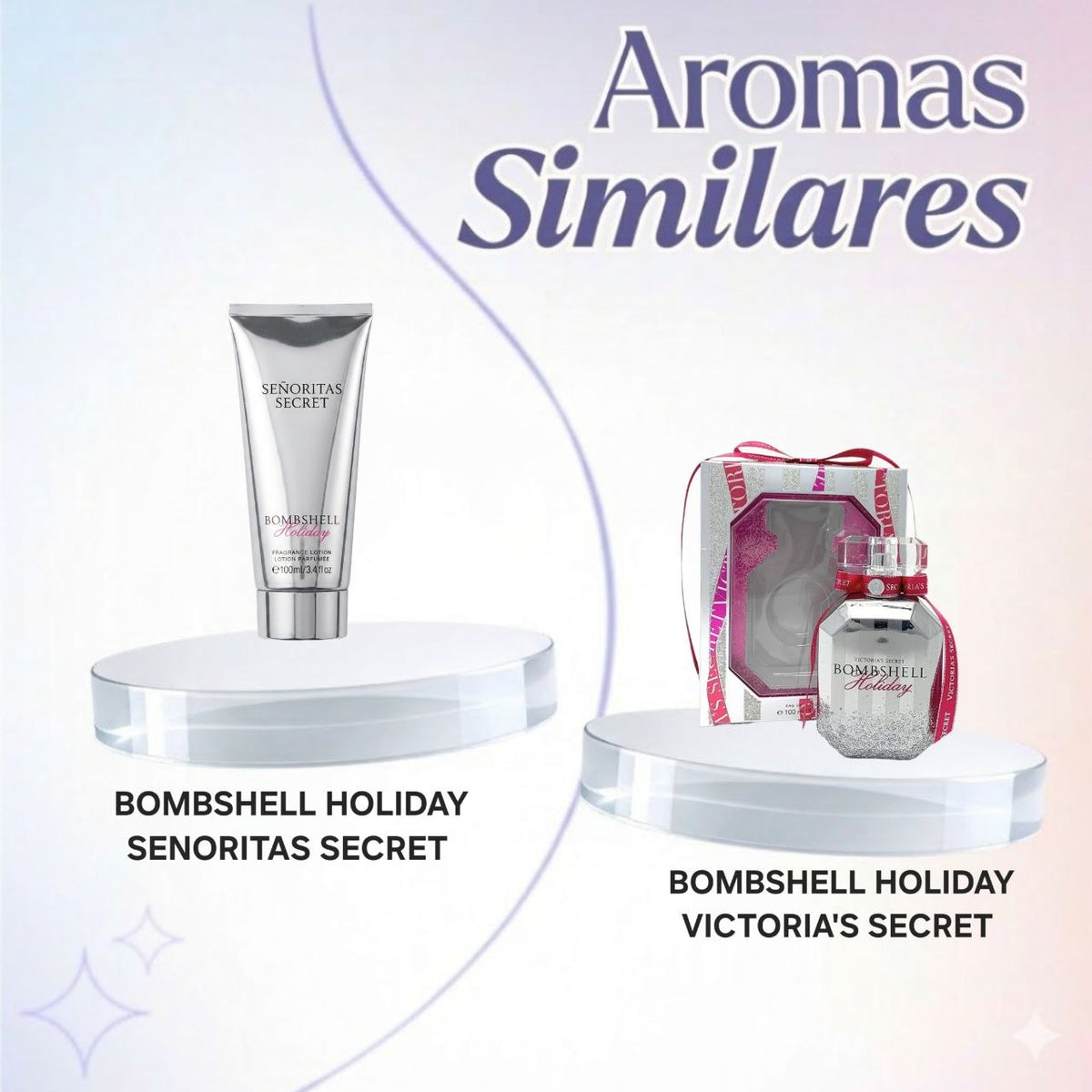 CREMA BOMBSHELL HOLIDAY SENORITAS SECRET 100ML (M) (AROMA SIMILAR A VICTORIAS SECRET BOMBSHELL HOLIDAY)