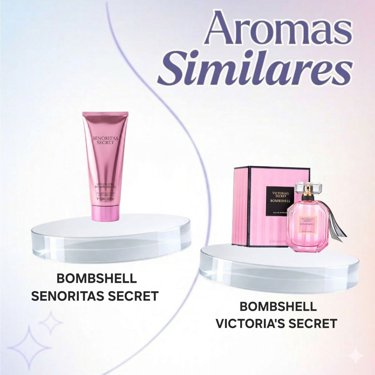 CREMA BOMBSHELL SENORITAS SECRET 100ML (M) (AROMA SIMILAR A VICTORIAS SECRET BOMBSHELL)