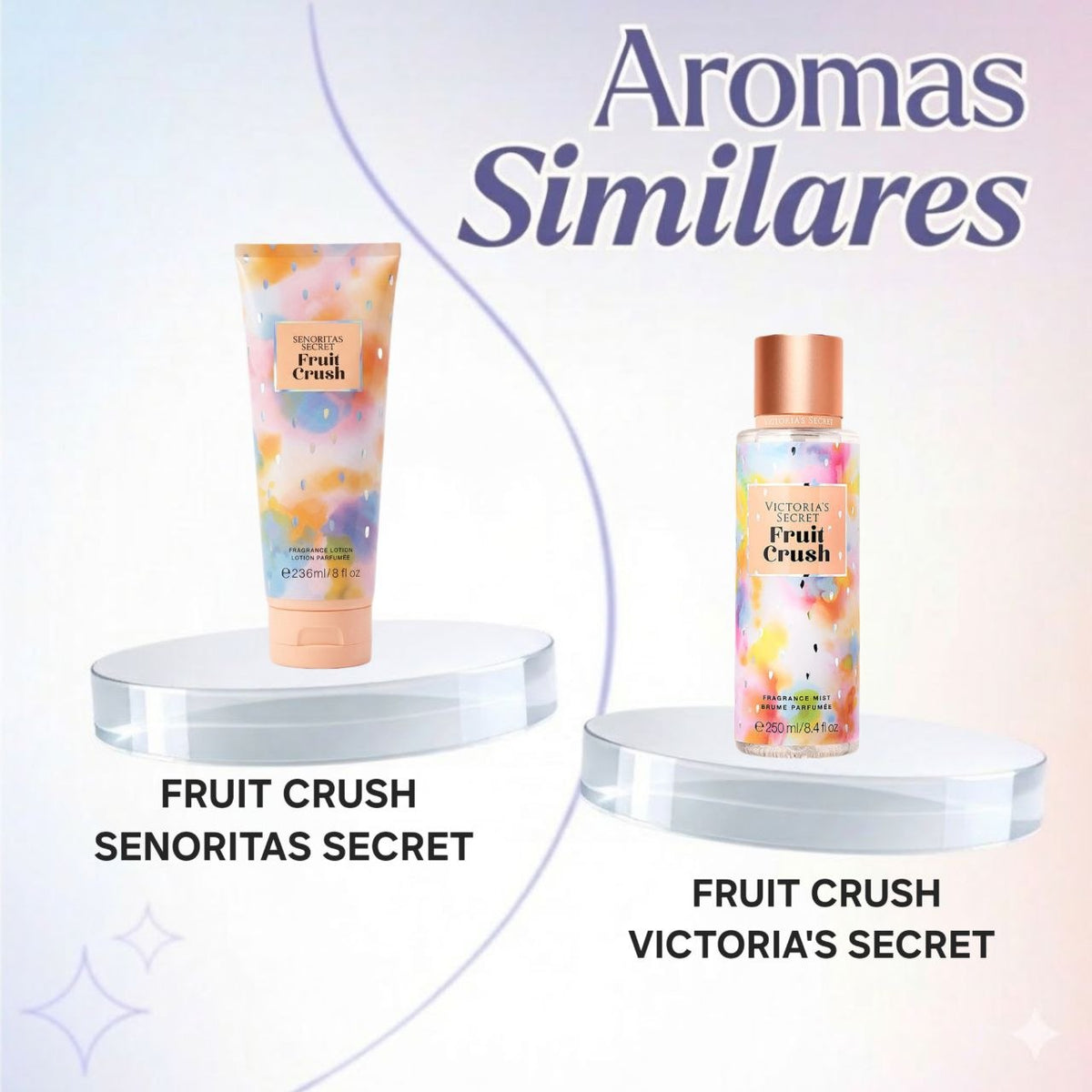 CREMA FRUIT CRUSH SENORITAS SECRET 236ML (M) (AROMA SIMILAR A VICTORIAS SECRET FRUIT CRUSH)