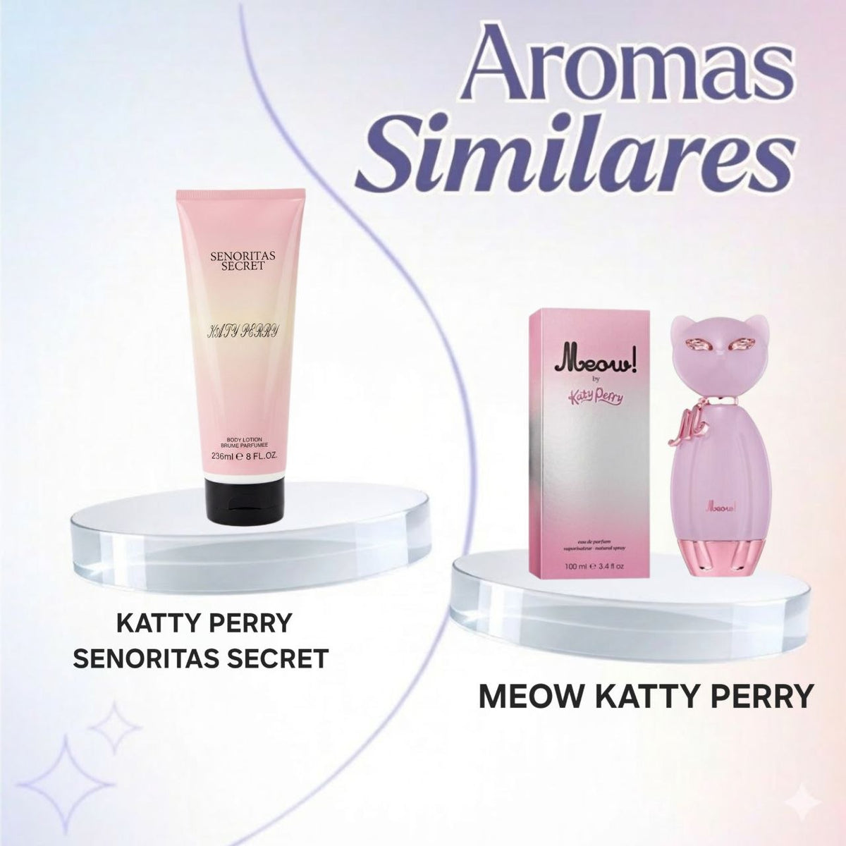 CREMA KATY PERRY SENORITAS SECRET 236ML (M) (AROMA SIMILAR A KATY PERRY MEOW)