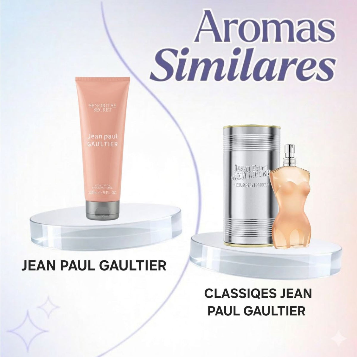 CREMA JEAN PAUL GAULTIER SENORITAS SECRET 236ML (M) (AROMA SIMILAR A JEAN PAUL GAULTIER CLASSICS)