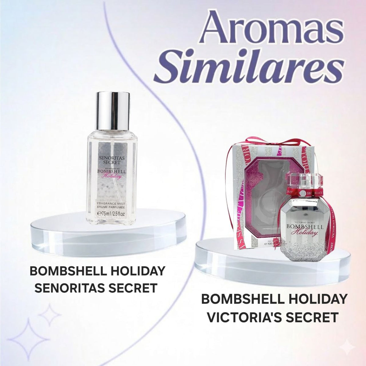 SPLASH MINI SENORITAS SECRET BOMBSHELL HOLIDAY 75ML (M) (AROMA SIMILAR VICTORIAS SECRET BOMBSHELL HOLIDAY)
