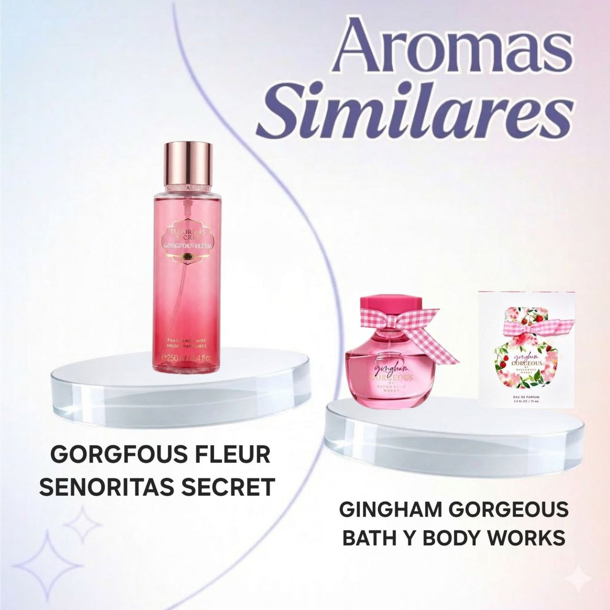 SPLASH SENORITAS SECRET GORGFOUS FLEUR 250ML (M) (AROMA SIMILAR BATH & BODY WORKS GINGHAM GORGEOUS)