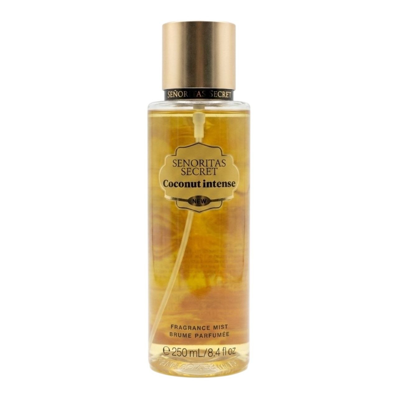 SPLASH SENORITAS SECRET COCONUT INTENSE SHIMMER 250ML (M) (AROMA SIMILAR VICTORIAS SECRET COCONUT PASSION)