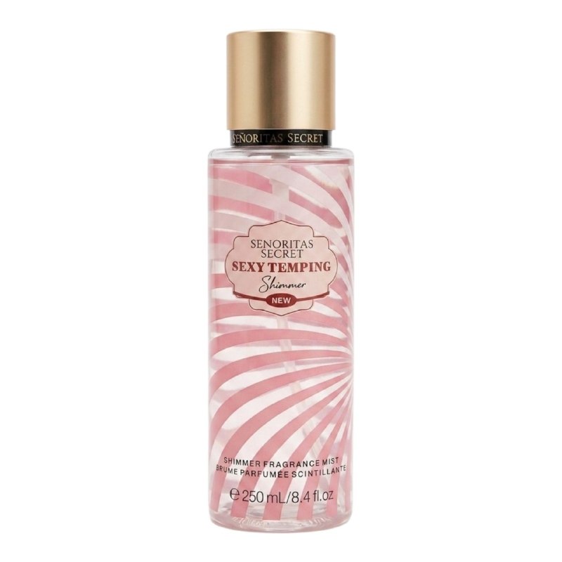 SPLASH SENORITAS SECRET SEXY TEMPING SHIMMER 250ML (M) (AROMA SIMILAR VICTORIAS SECRET EAU SO SEXY)
