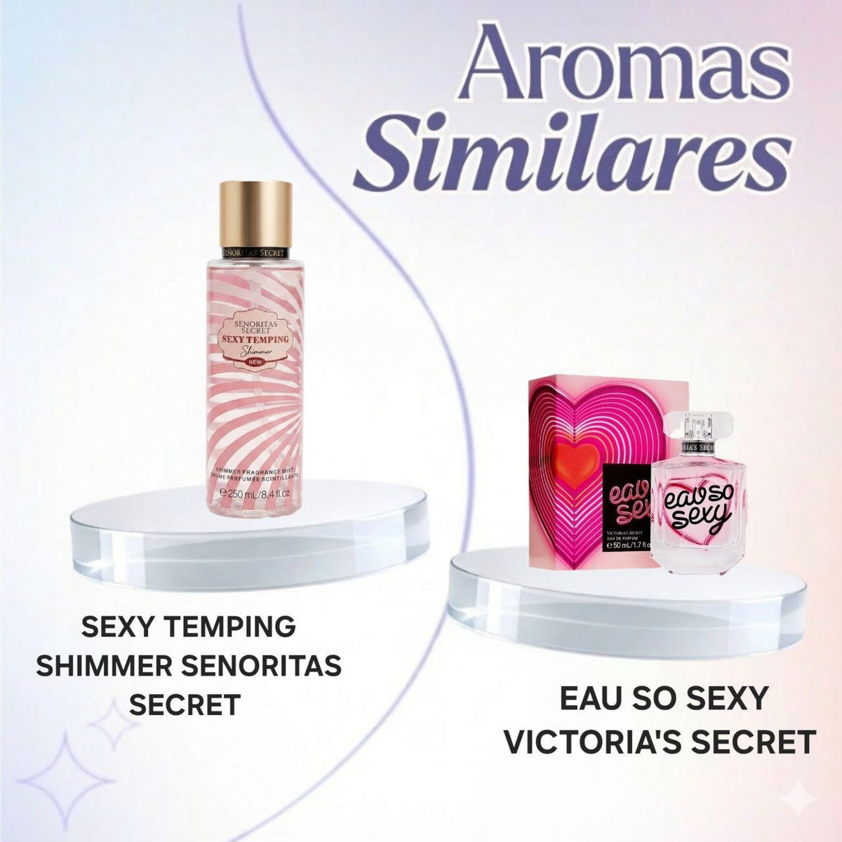 SPLASH SENORITAS SECRET SEXY TEMPING SHIMMER 250ML (M) (AROMA SIMILAR VICTORIAS SECRET EAU SO SEXY)