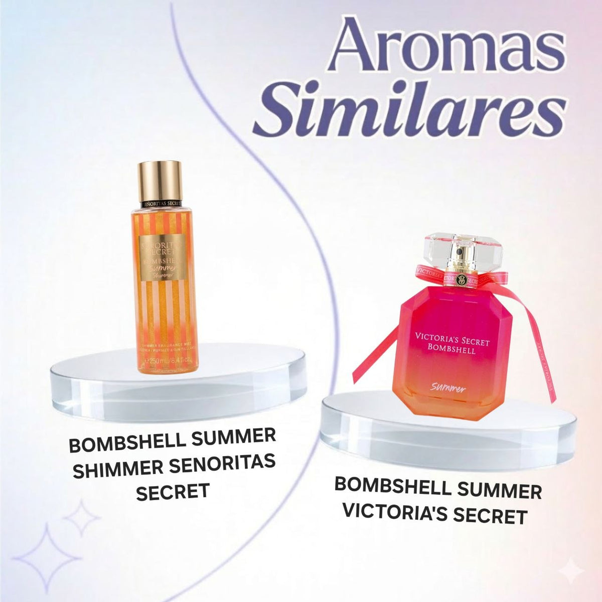 SPLASH SENORITAS SECRET BOMBSHELL SUMMER SHIMMER 250ML (M) (AROMA SIMILAR VICTORIAS SECRET BOMBSHELL SUMMER)