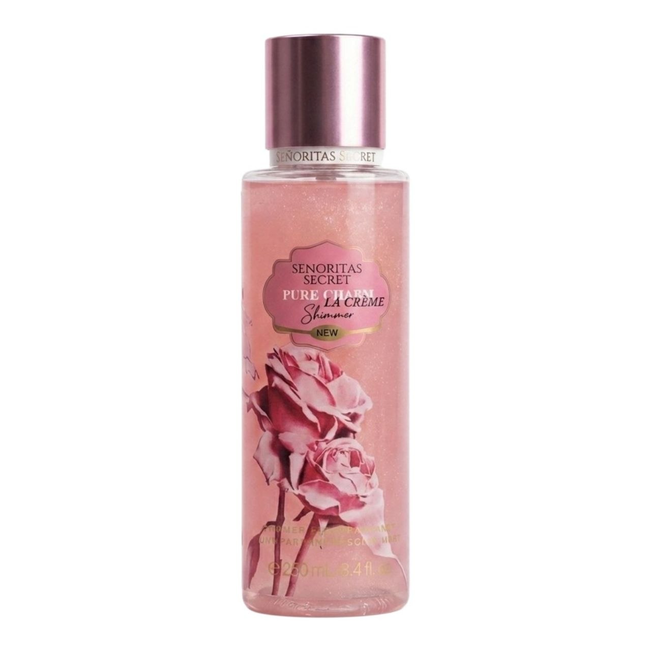 SPLASH SENORITAS SECRET PURE CHARM LA CRÈME SHIMMER 250ML (M) (AROMA SIMILAR VICTORIAS SECRET PURE SEDUCTION LA CRÈME)