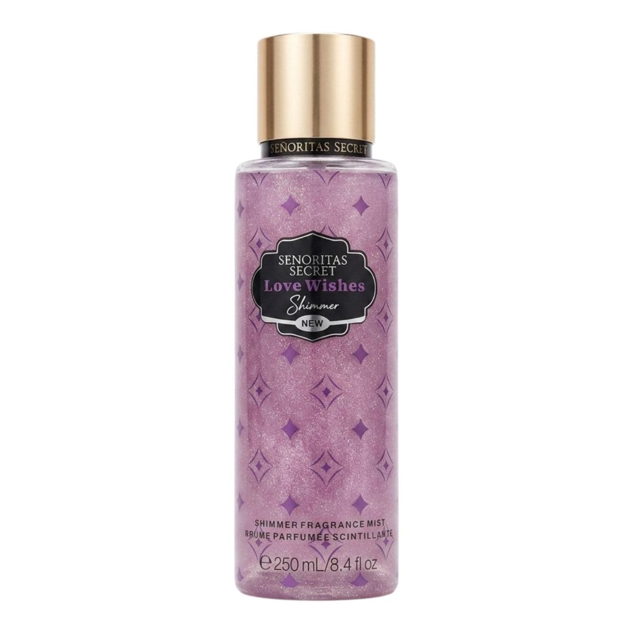 SPLASH SENORITAS SECRET LOVE WISHES SHIMMER 250ML (M) (AROMA SIMILAR VICTORIAS SECRET LOVE SPELL)