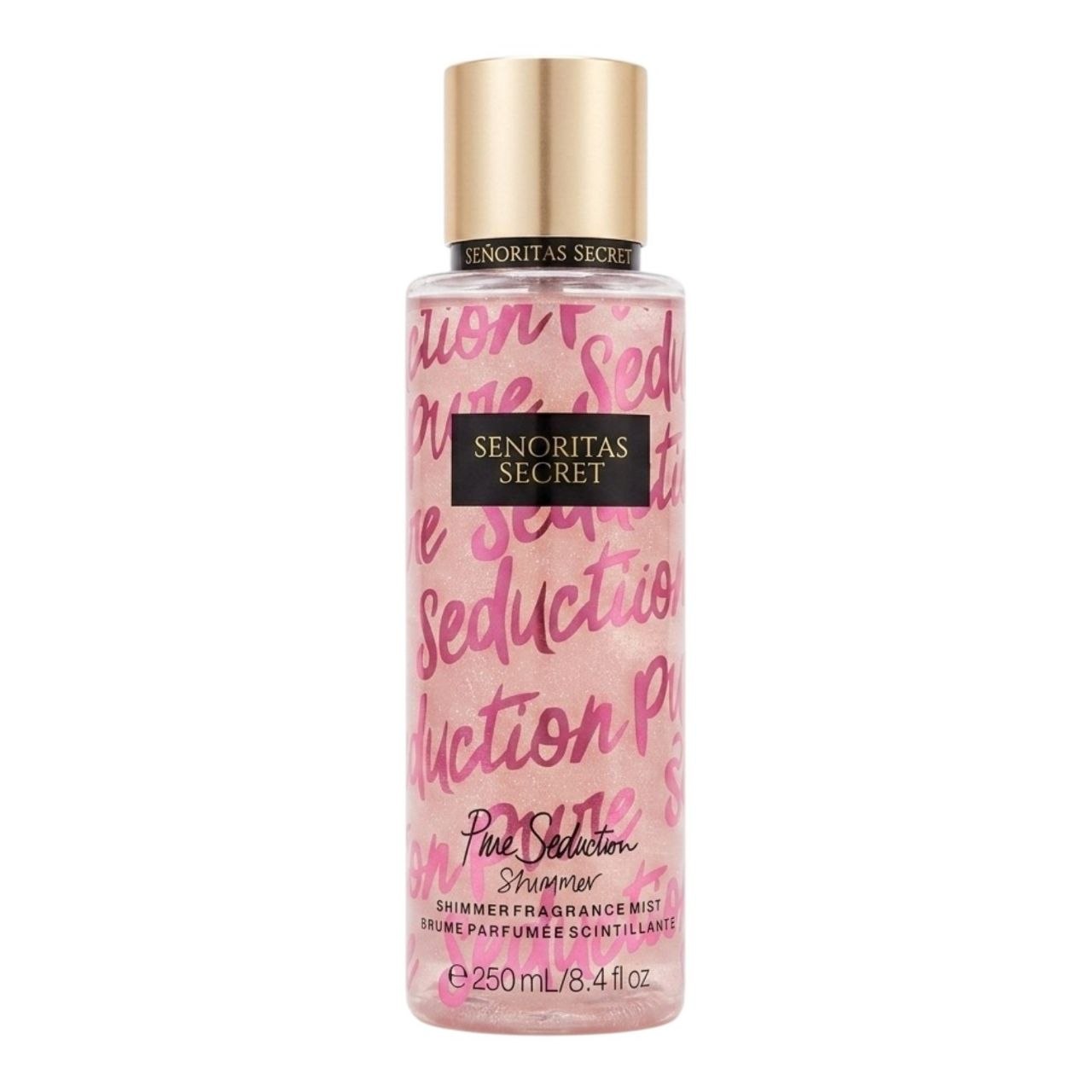SPLASH SENORITAS SECRET PURE SEDUCTION SHIMMER 250ML (M) (AROMA SIMILAR VICTORIAS SECRET PURE SEDUCTION)