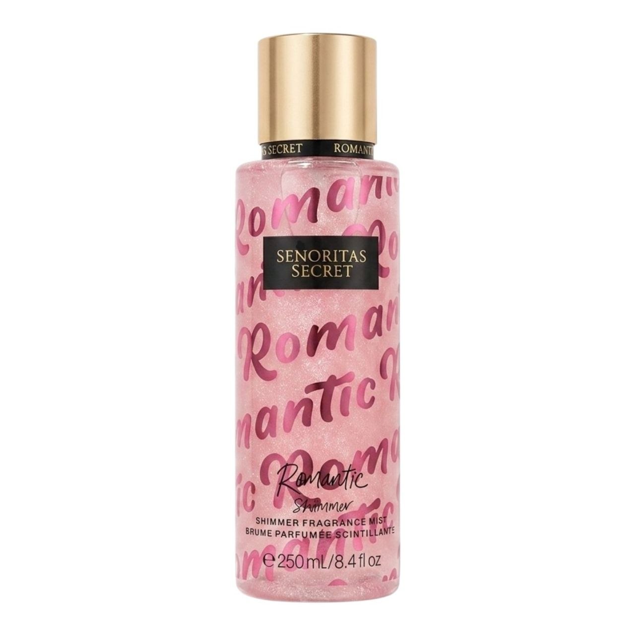 SPLASH SENORITAS SECRET ROMANTIC SHIMMER 250ML (M) (AROMA SIMILAR VICTORIAS SECRET ROMANTIC)