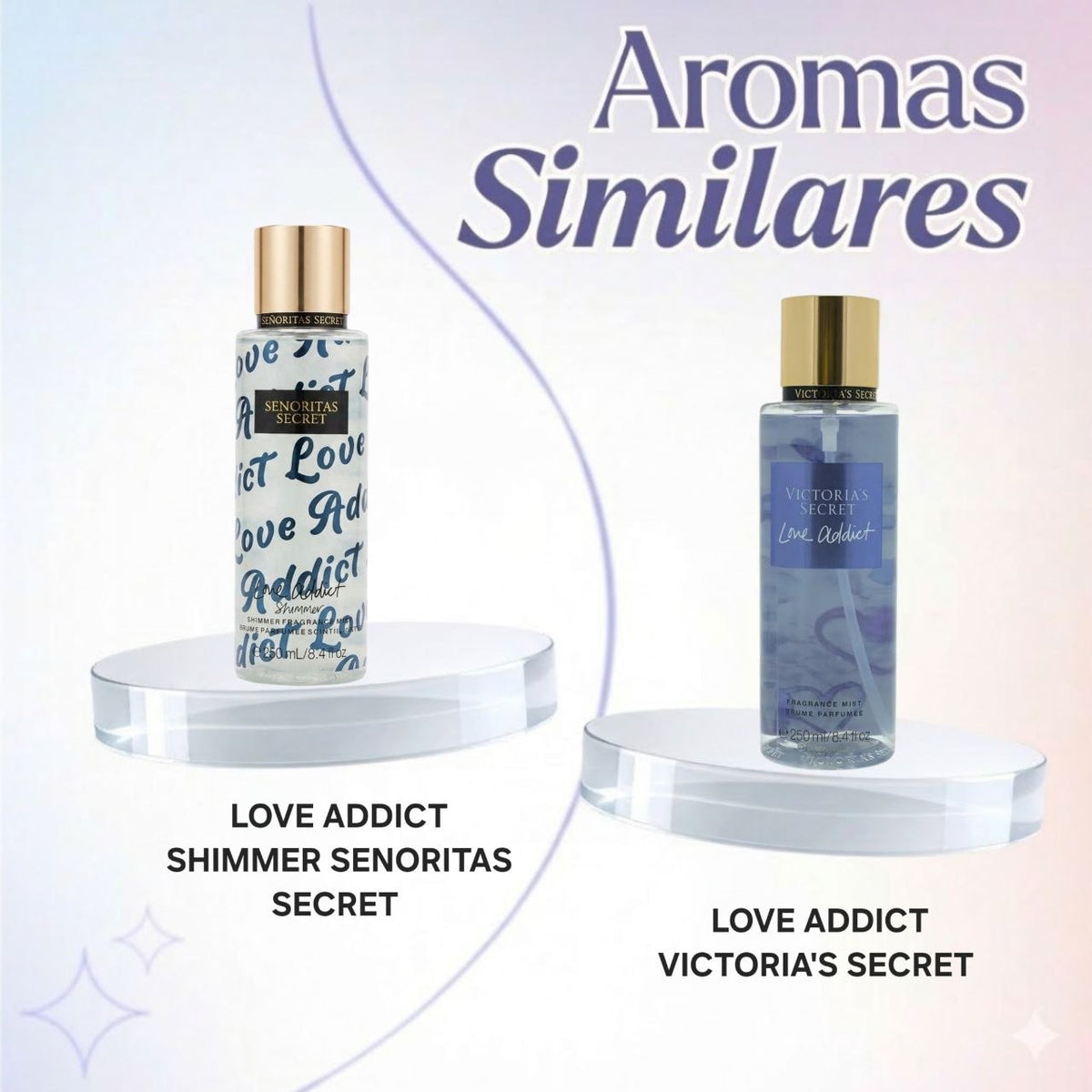SPLASH SENORITAS SECRET LOVE ADDICT SHIMMER 250ML (M) (AROMA SIMILAR VICTORIAS SECRET LOVE ADDICT)