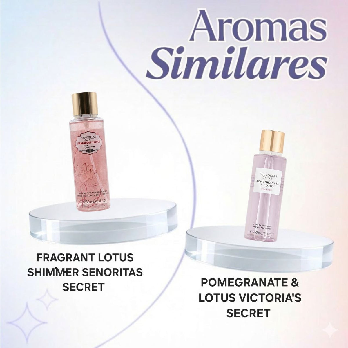 SPLASH SENORITAS SECRET FRAGANT LOTUS SHIMMER 250ML (M) (AROMA SIMILAR VICTORIAS SECRET POMEGRANATE & LOTUS)
