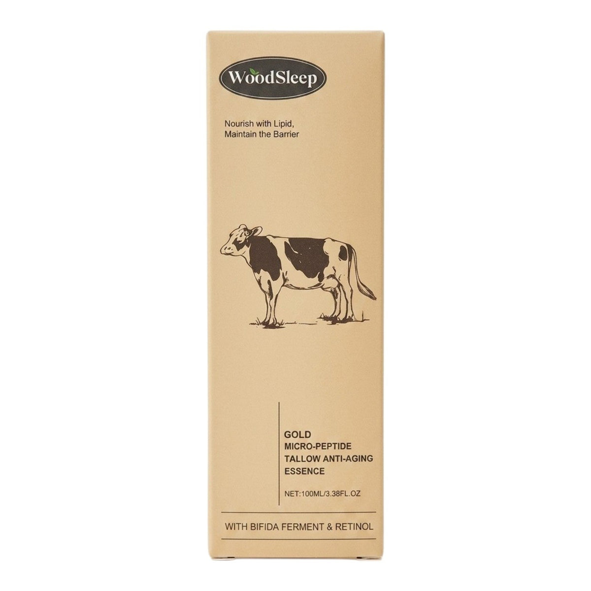 SUERO FACIAL ANTIEDAD Y REGENERADORA CON MICROPEPTIDOS AVANZADOS Y SEBO BOVINO WOODSLEEP 100ML
