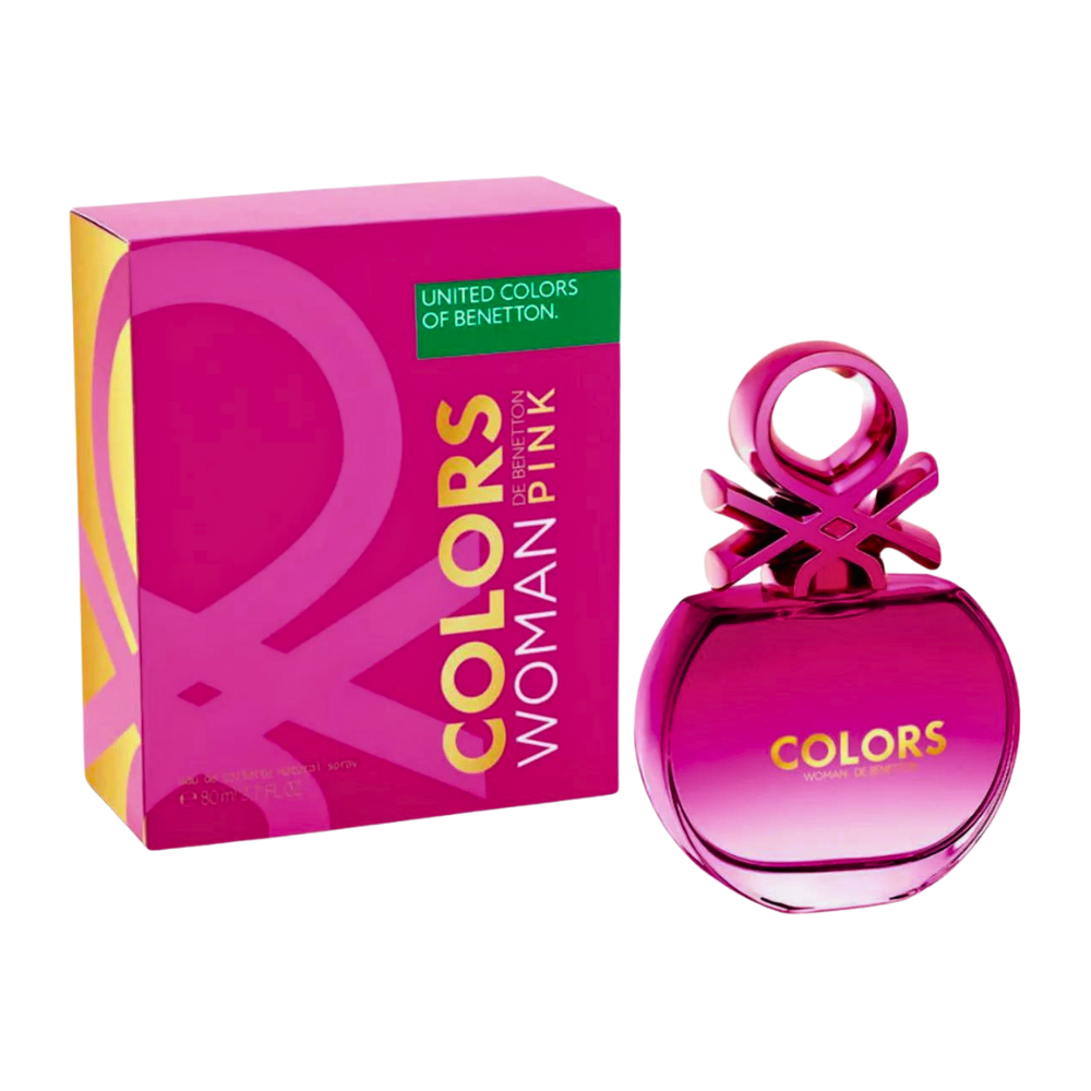 UNITED COLORS OF BENETTON COLORS DE BENETTON WOMAN PINK EDT 80ML (M)