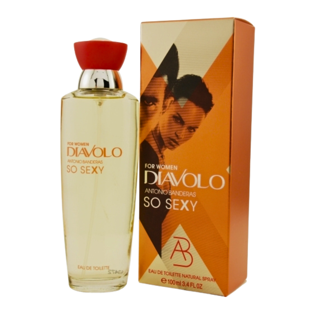 ANTONIO BANDERAS DIAVOLO SO SEXY PER DONNA FOR WOMEN EDT 100ML (M)