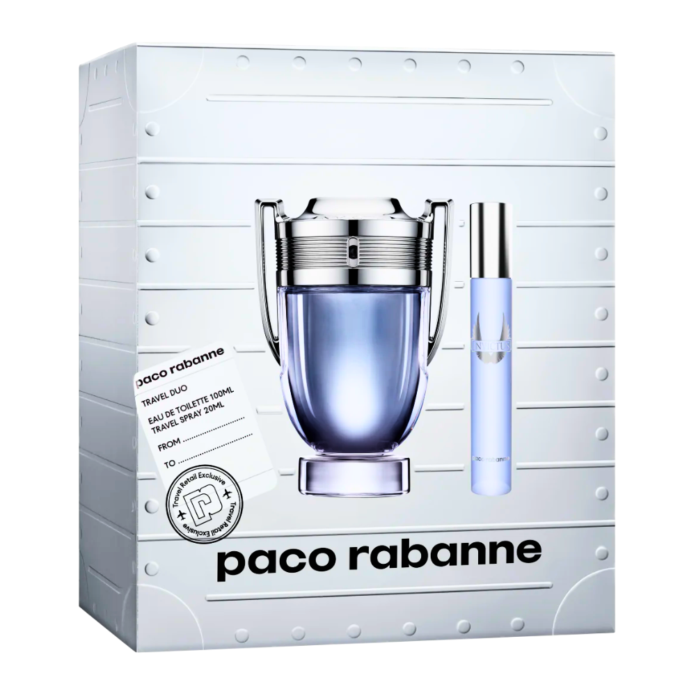 SET PACO RABANNE INVICTUS EDT 100ML EDT 20ML (H)