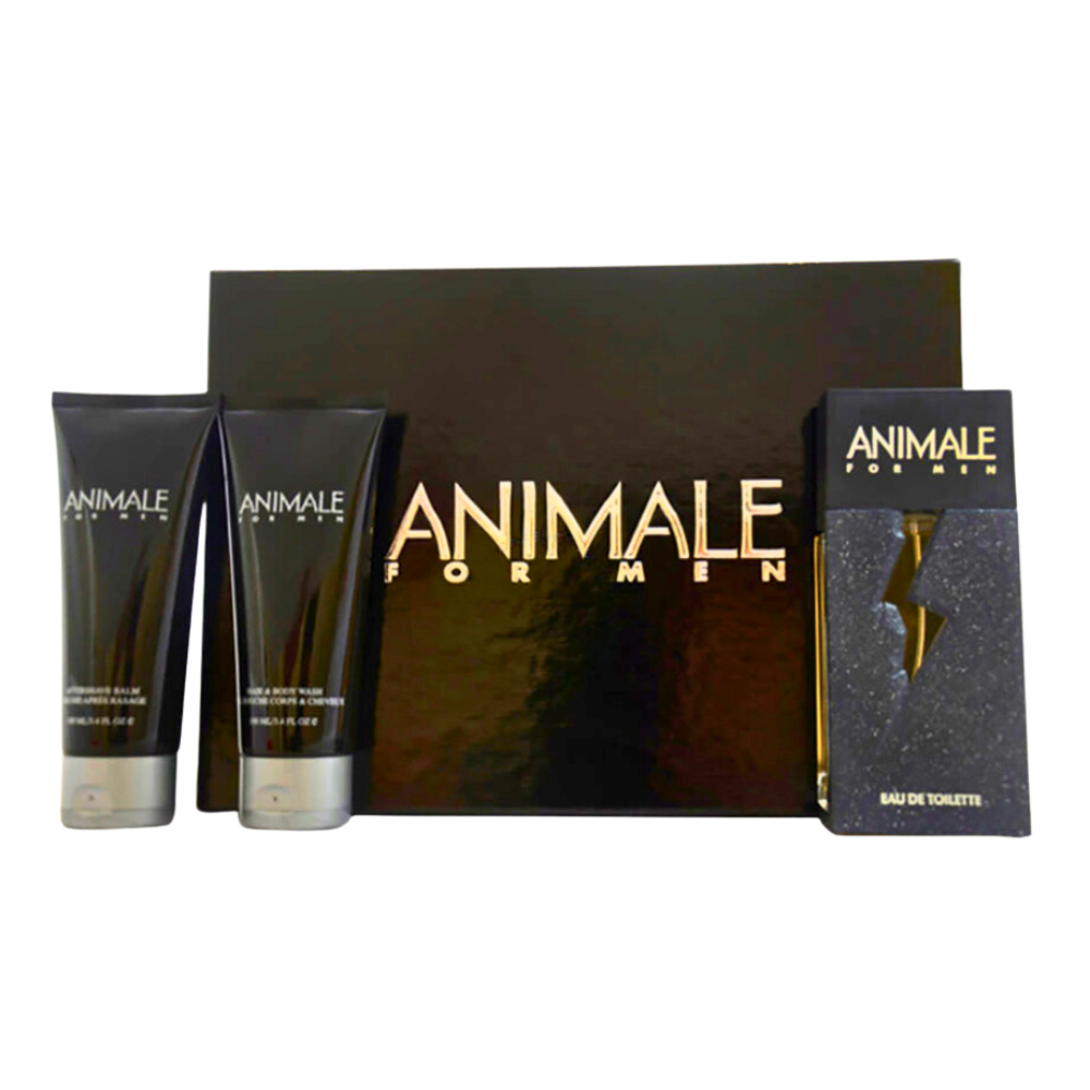 SET ANIMALE FOR MEN EDT 100ML AFTER SHAVE 100ML GEL DE DUCHA 100ML (H)