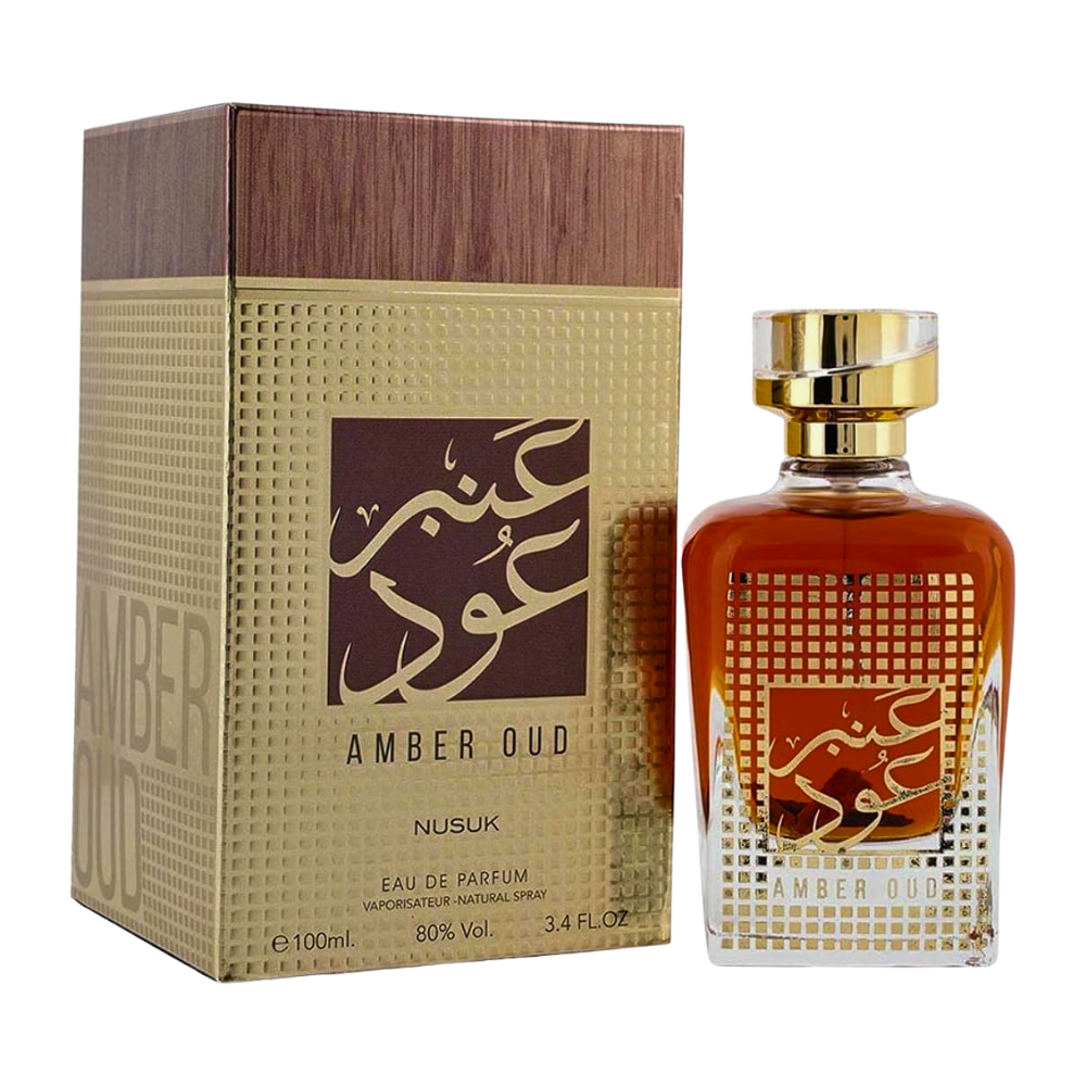 NUSUK AMBER OUD EDP 100ML (M) (DUPE MAISON FRANCIS KURKDJIAN OUD SATIN MOOD EDP)