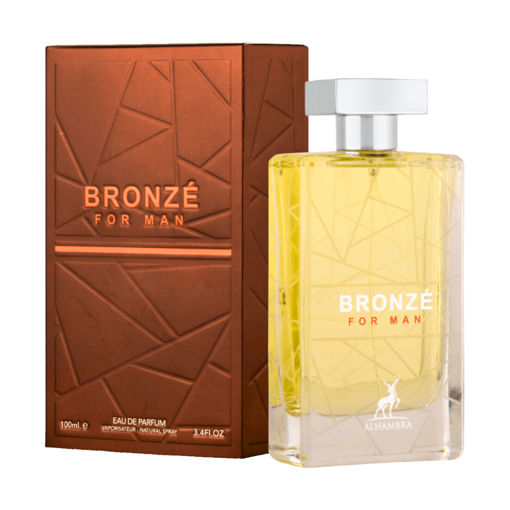 MAISON ALHAMBRA BRONZE FOR MAN EDP 100ML (H) (DUPE HUGO BOSS ORANGE FOR MEN EDT)