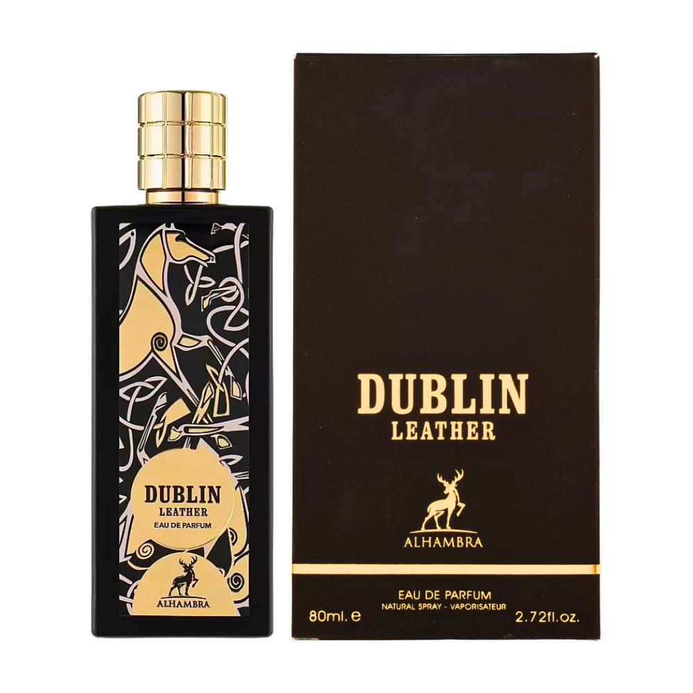 MAISON ALHAMBRA DUBLIN LEATHER EDP 80ML (H) (DUPE MEMO PARIS IRISH LEATHER EDP)
