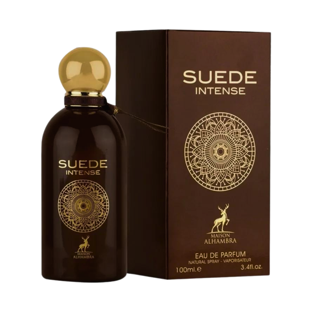 MAISON ALHAMBRA SUEDE INTENSE EDP 100ML (H) (DUPE GUERLAIN LES ABSOLUS D ORIENT CUIR INTENSE EDP)