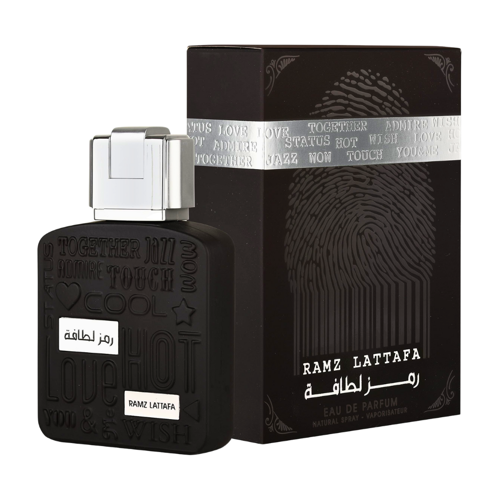 LATTAFA RAMZ SILVER EDP 100ML (U) (DUPE JEAN PAUL GAULTIER ULTRA MALE EDT)