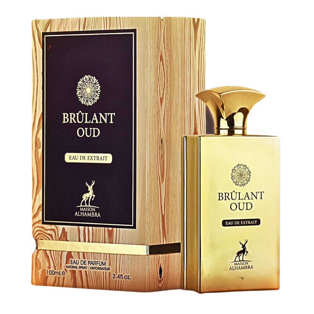 MAISON ALHAMBRA BRULANT OUD EDP 100ML (H) (DUPE AMOUAGE GOLD MAN EDP)