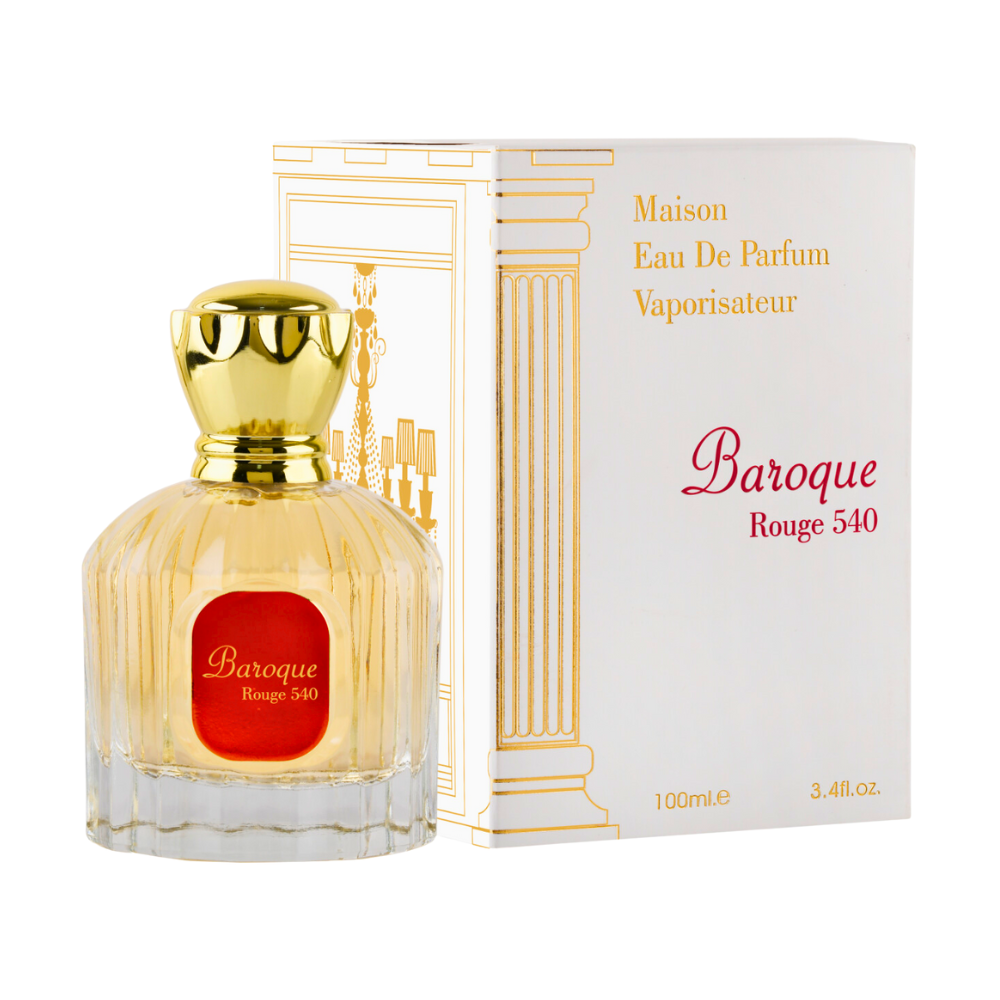 MAISON ALHAMBRA BAROQUE ROUGE 540 EDP 100ML (U) (DUPE MAISON FRANCIS KURKDJIAN BACCARAT ROUGE 540 EDP)