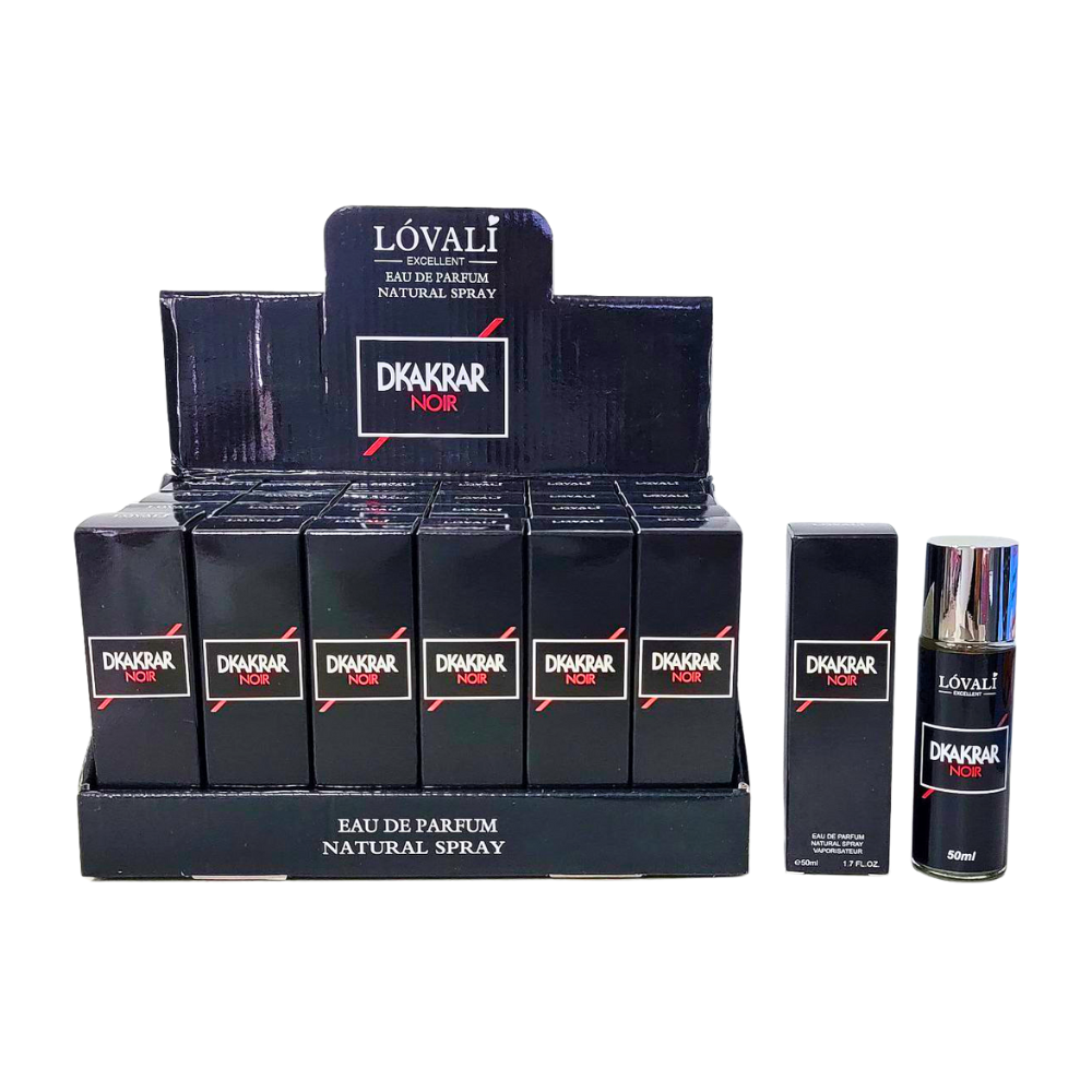 LOVALI EXCELLENT DKAKRAR NOIR EDP 50ML (H) (AROMA SIMILAR LAROCHE DRAKKAR NOIR EDT)