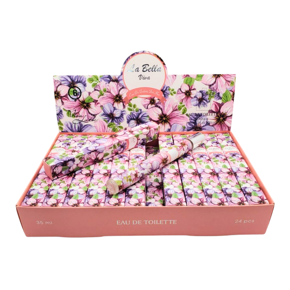 PERFUME EN TUBO PARA DAMA LA BELLA VIDA 6 EDT 35ML (M)