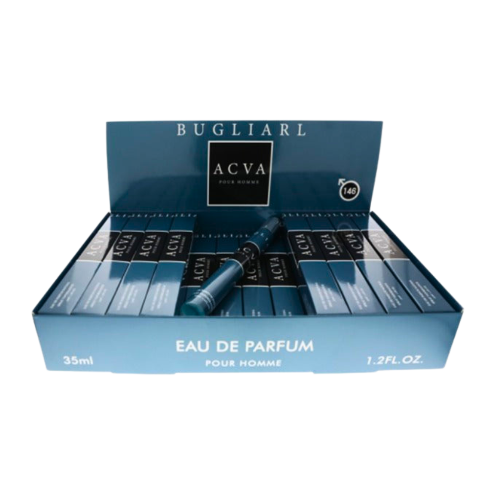 PERFUME EN TUBO PARA HOMBRE BUGLIARL ACVA POUR HOMME 146 EDP 35ML (H)
