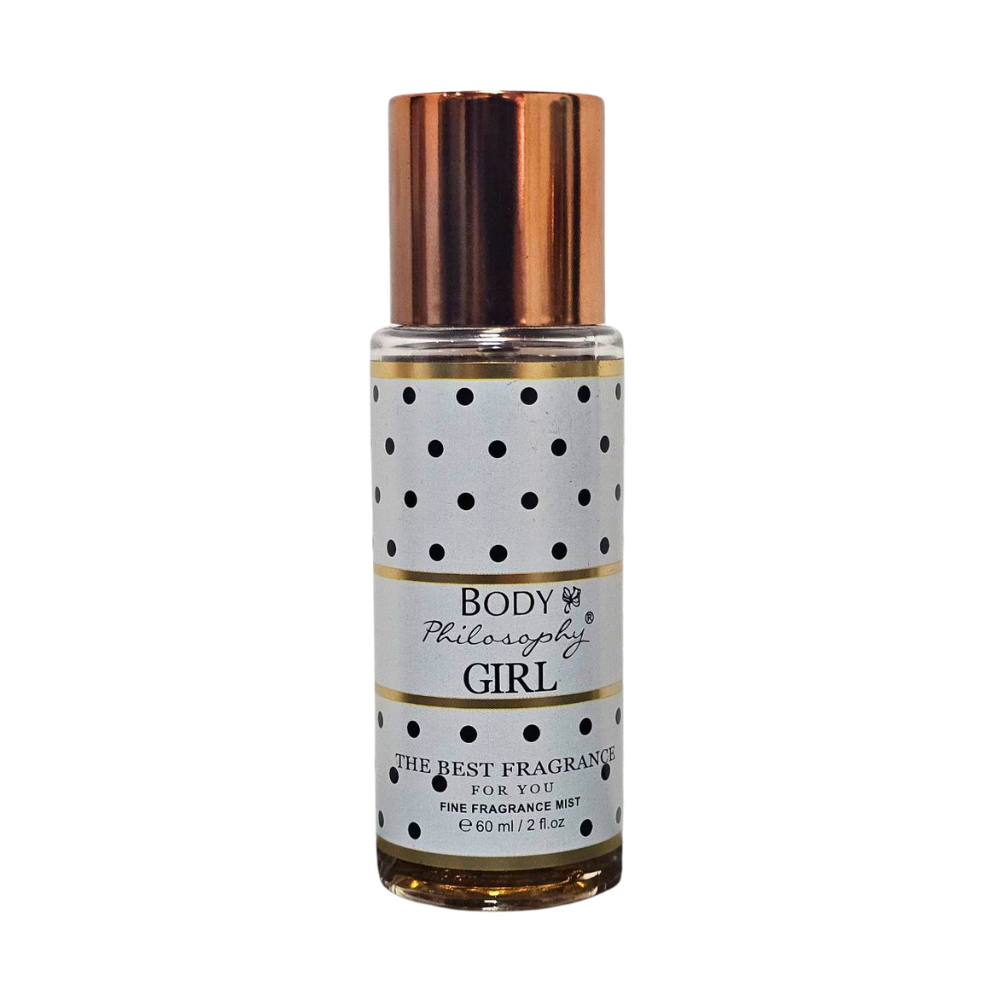 SPLASH BODY PHILOSOPHY GIRL 60ML (M)(DUPE DE CAROLINA HERRERA GOOD GIRL WHITE EDP )