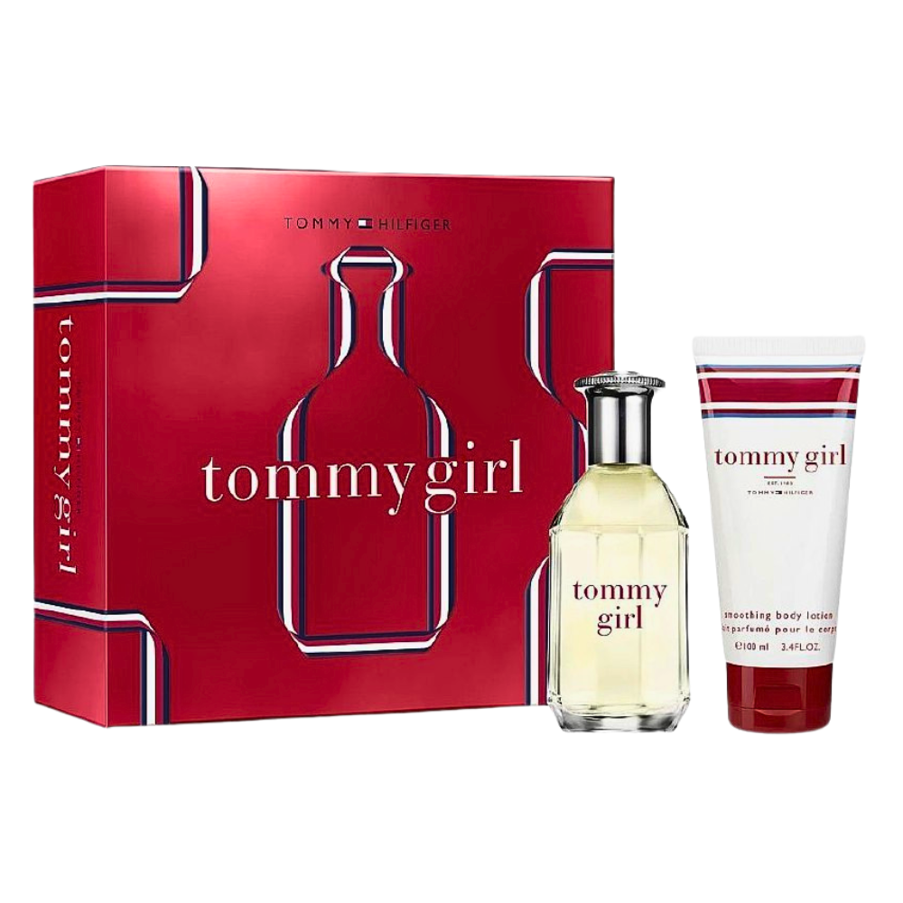 SET TOMMY HILFIGER TOMMY GIRL EDT 100ML CREMA CORPORAL 100ML (M)