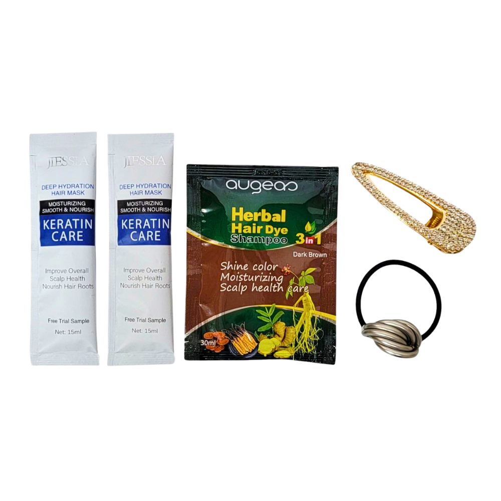 SET DE CUIDADO PARA EL CABELLO 5PCS OFERTA SAN VALENTIN