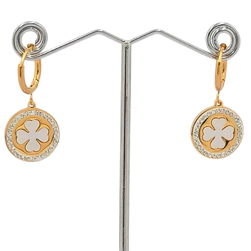 ARGOLLAS DE ENCHAPE (ESTILO VAN CLEEF)