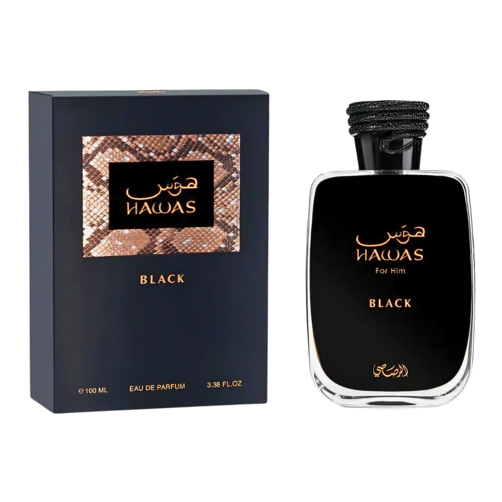 RASASI HAWAS BLACK EDP 100ML (H) (DUPE NISHANE HACIVAT EDP)