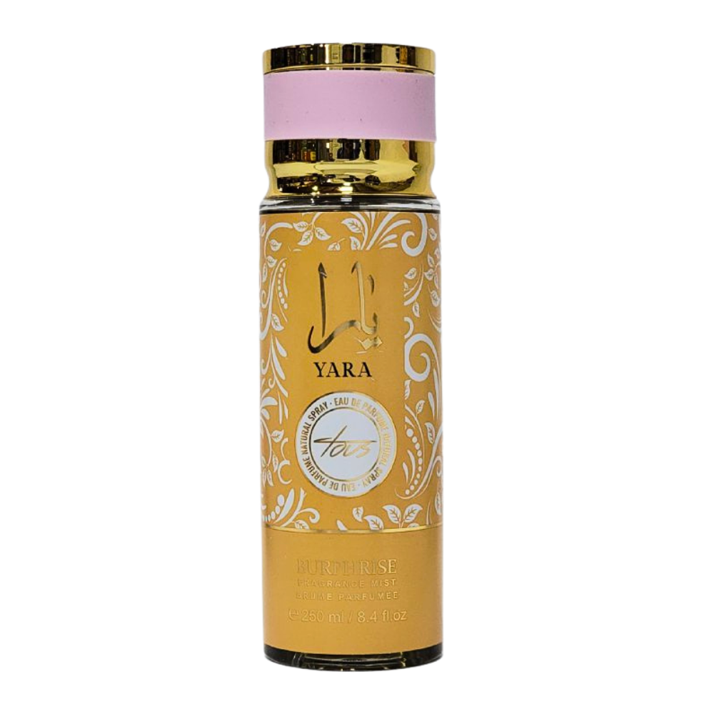 SPRAY PERFUMADO CONCENTRADO YARA TOUS BURPHRISE 250ML (M) (DUPE DE LATTAFA YARA TOUS)