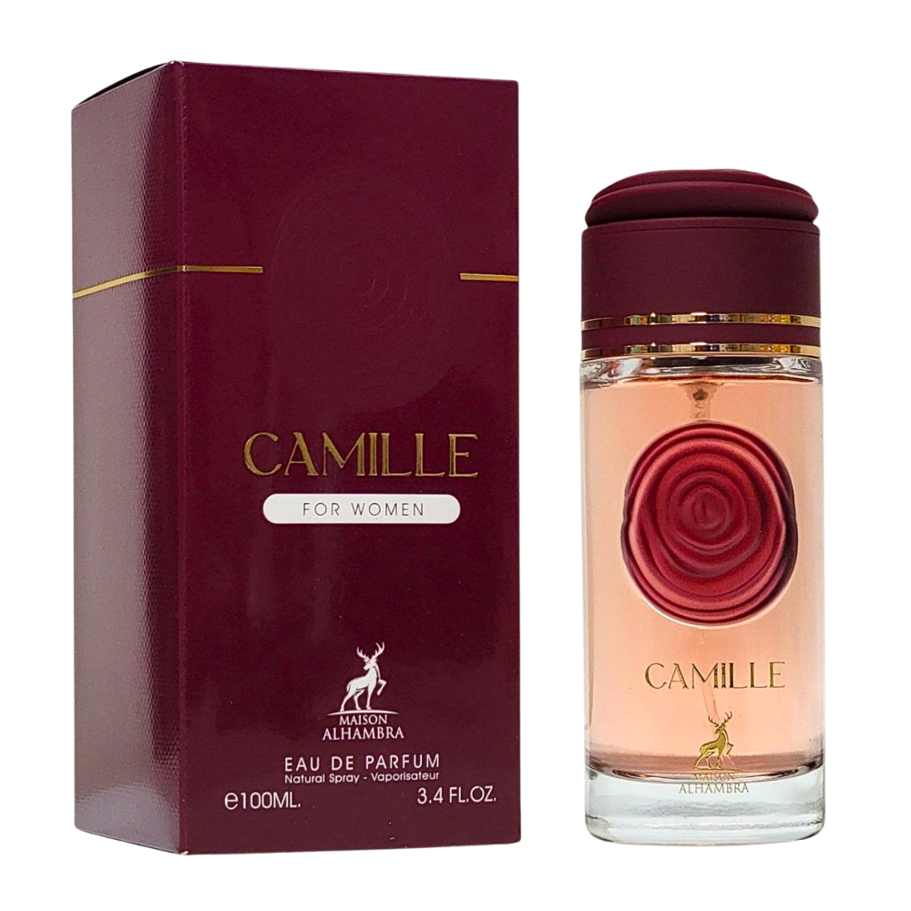 MAISON ALHAMBRA CAMILLE FOR WOMEN EDP 100ML (M) (DUPE GUERLAIN ROSE AMIRA EDP)