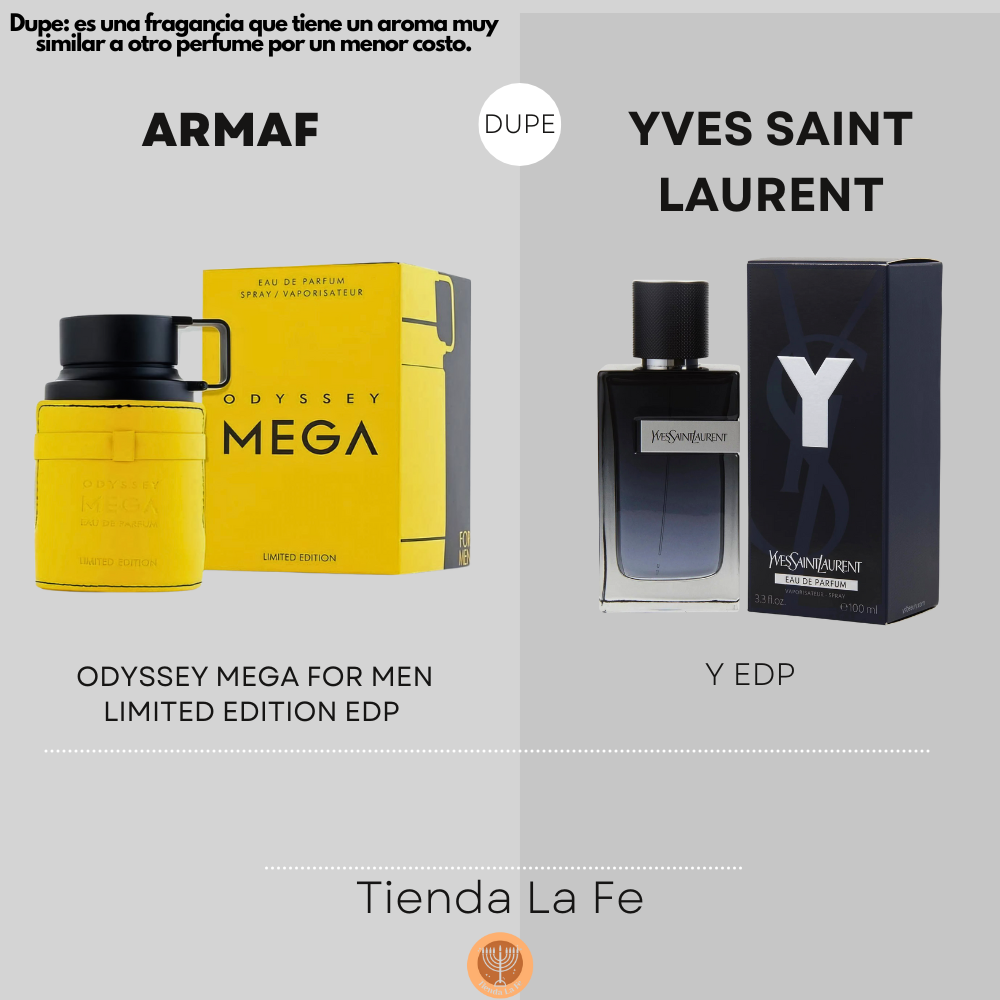 ARMAF ODYSSEY MEGA FOR MEN LIMITED EDITION EDP 100ML (H) (DUPE YVES SAINT LAURENT Y EDP)