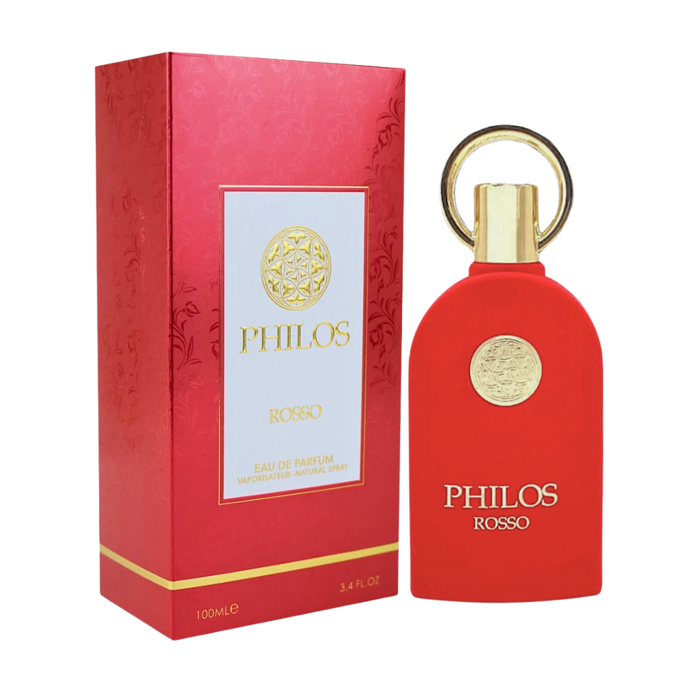 MAISON ALHAMBRA PHILOS ROSSO EDP 100ML (U) (DUPE MAISON KURKDJIAN BACCARAT ROUGE 540 EDP)