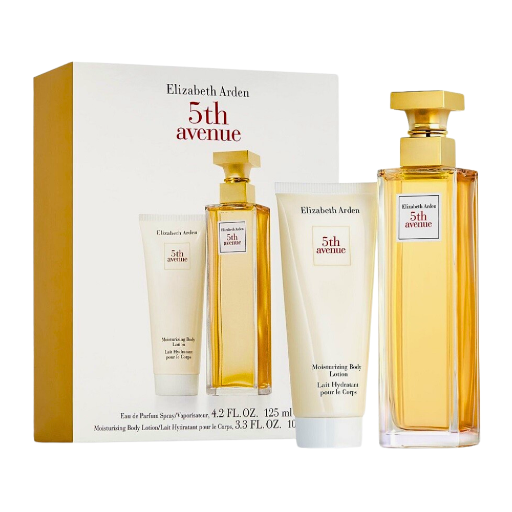 SET ELIZABETH ARDEN 5TH AVENUE EDP 125ML, BODY LOTION 100ML (M)