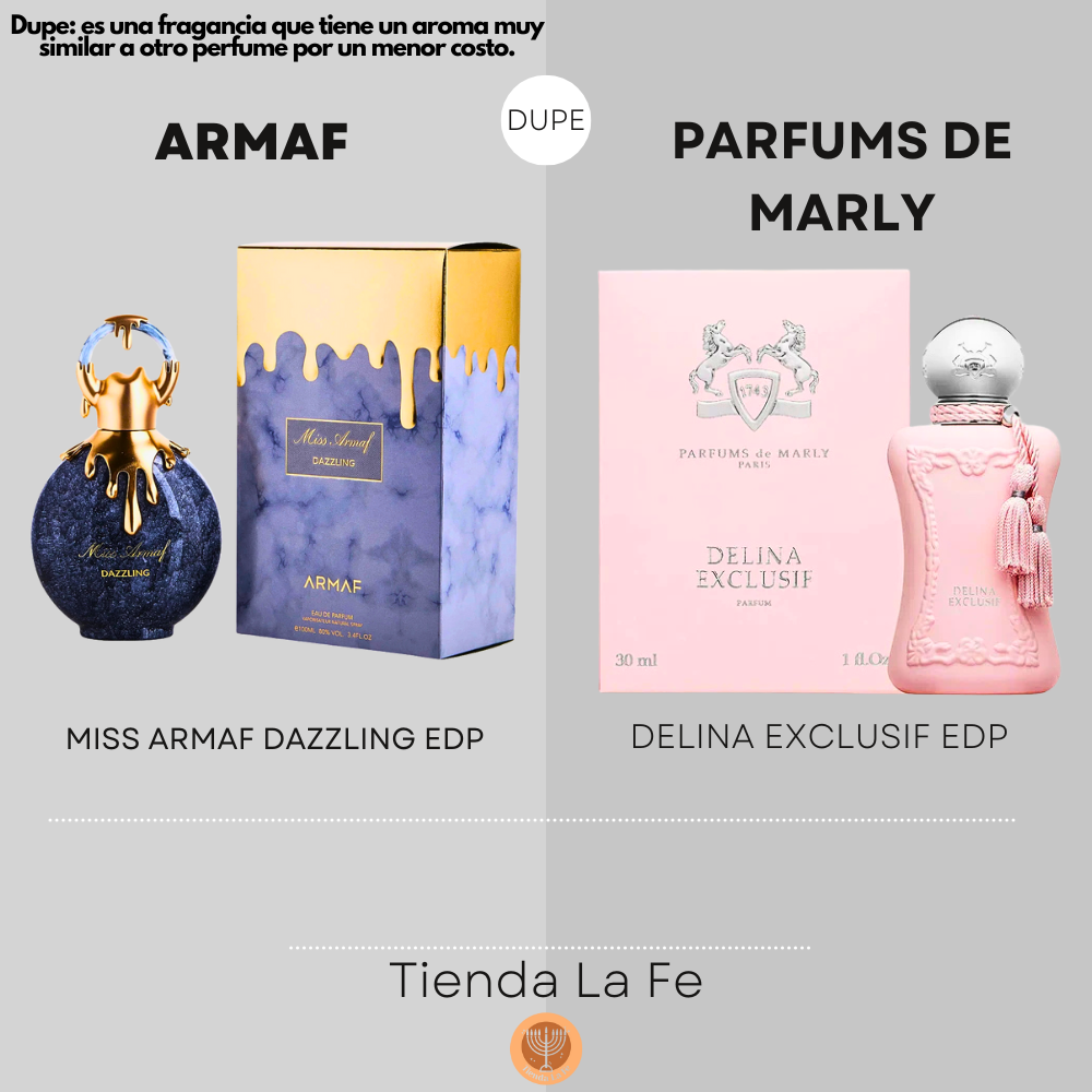 ARMAF MISS ARMAF DAZZLING EDP 100ML (M) (DUPE PARFUMS DE MARLY DELINA EXCLUSIF PARFUM)