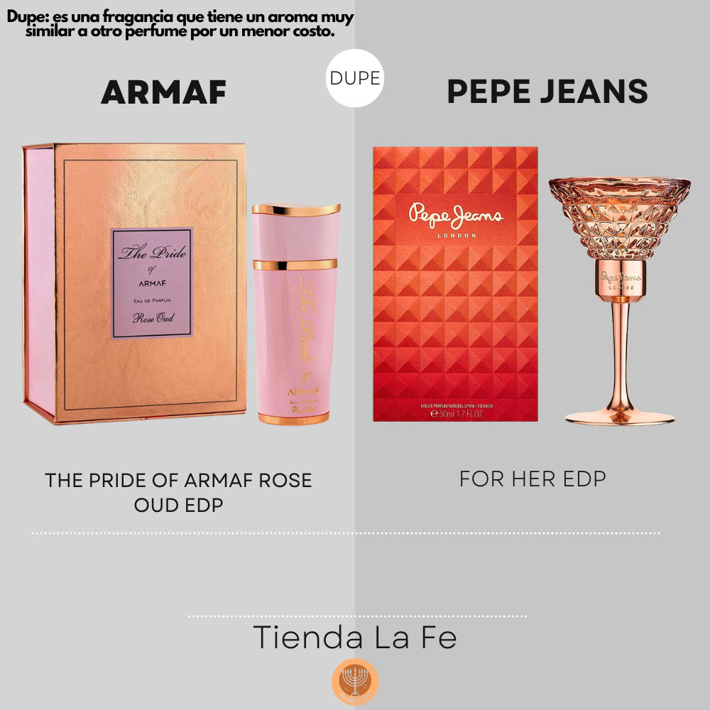 ARMAF THE PRIDE OF ARMAF ROSE OUD EDP 100ML (M) (DUPE PEPE JEANS FOR HER EDP)