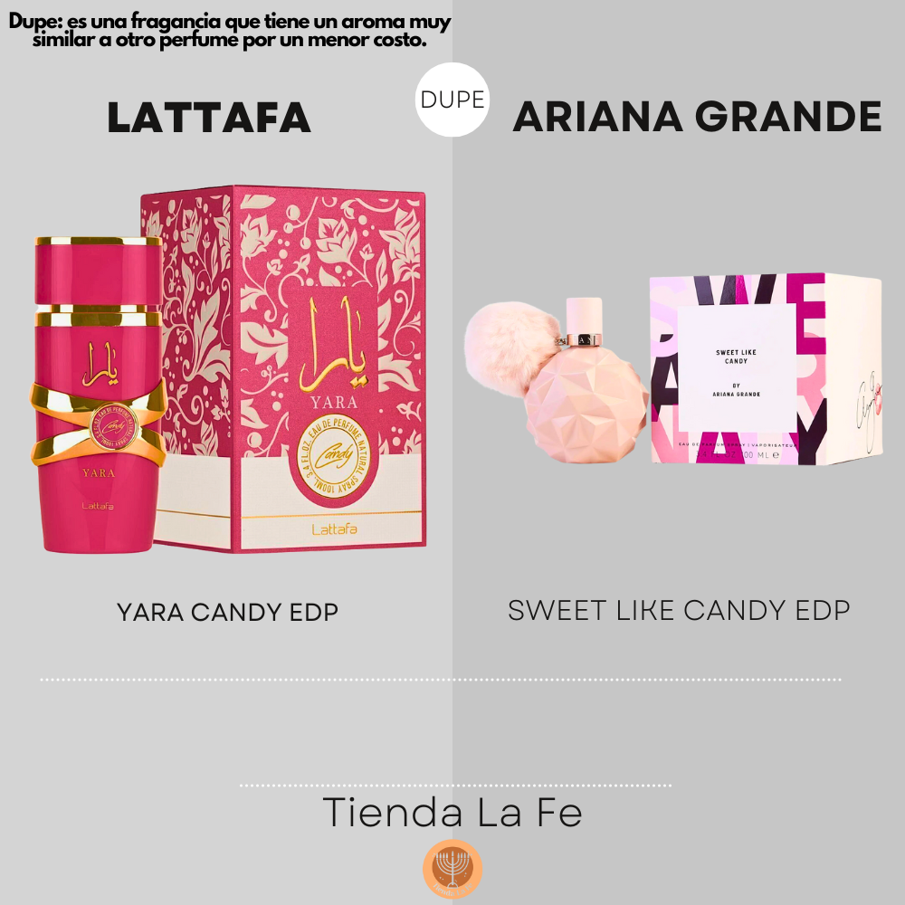 LATTAFA YARA CANDY EDP 100ML (M) (DUPE ARIANA GRANDE SWEET LIKE CANDY EDP)