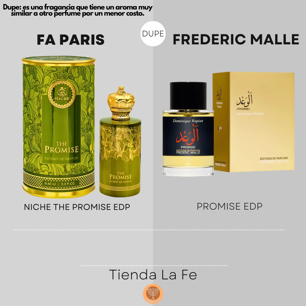 FA PARIS NICHE THE PROMISE EDP 60ML (U) (DUPE FREDERIC MALLE PROMISE EDP)