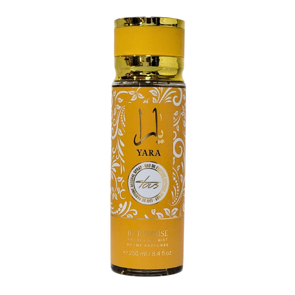 SPRAY PERFUMADO CONCENTRADO YARA TOUS BURPHRISE 250ML (M) (DUPE DE LATTAFA YARA TOUS)
