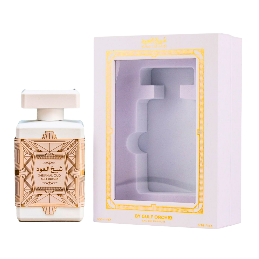 GULF ORCHID SHEIKH AL OUD WHITE EDP 100ML (U) (DUPE OSCAR DE LA RENTA SOMETHING BLUE EDP)